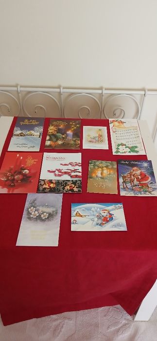 Dez Postais de Natal, alemães