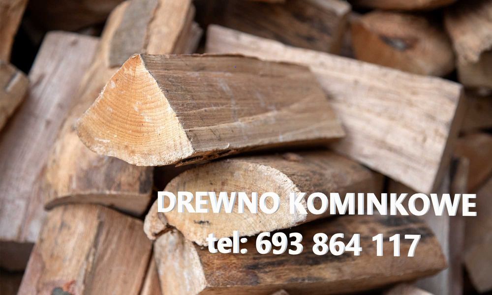 SPRZEDAM Drewno kominkowe na paletach buk/dąb/olcha/brzoza/sosna