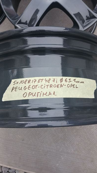 Диски 5×108 R17 ET48 Peugeot 308  3008  508  5008-Citroen C4 Picasso Grand Picasso DS7
