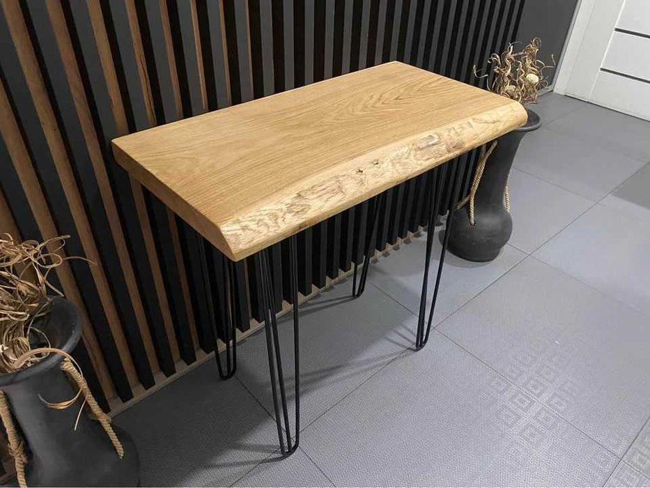 Konsola dębowa nowa