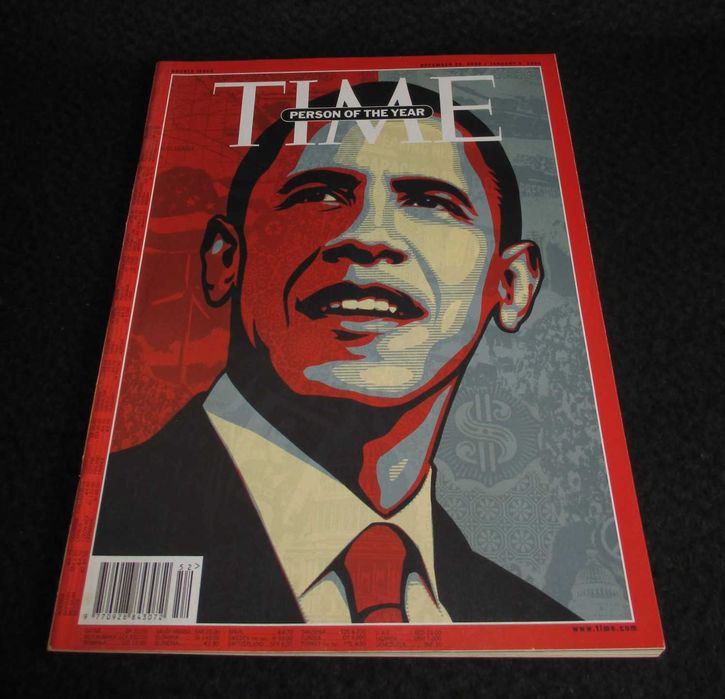 Revista Time Person of the Year President Barack Obama
