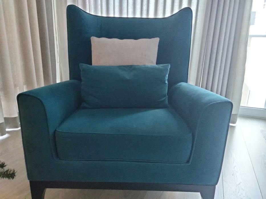 Cadeirão sofá TGV interiores