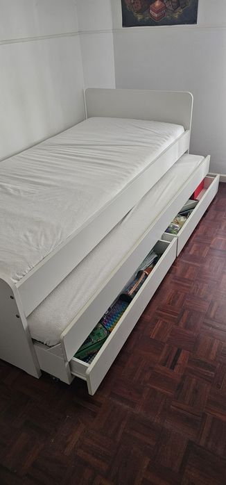 Cama Solteiro Ikea