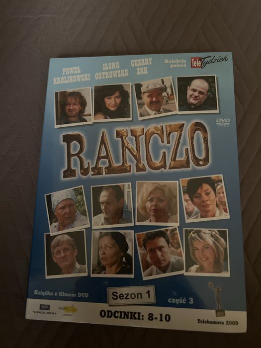 Ranczo sezon 1 odcinki plyta dvd ksiazka