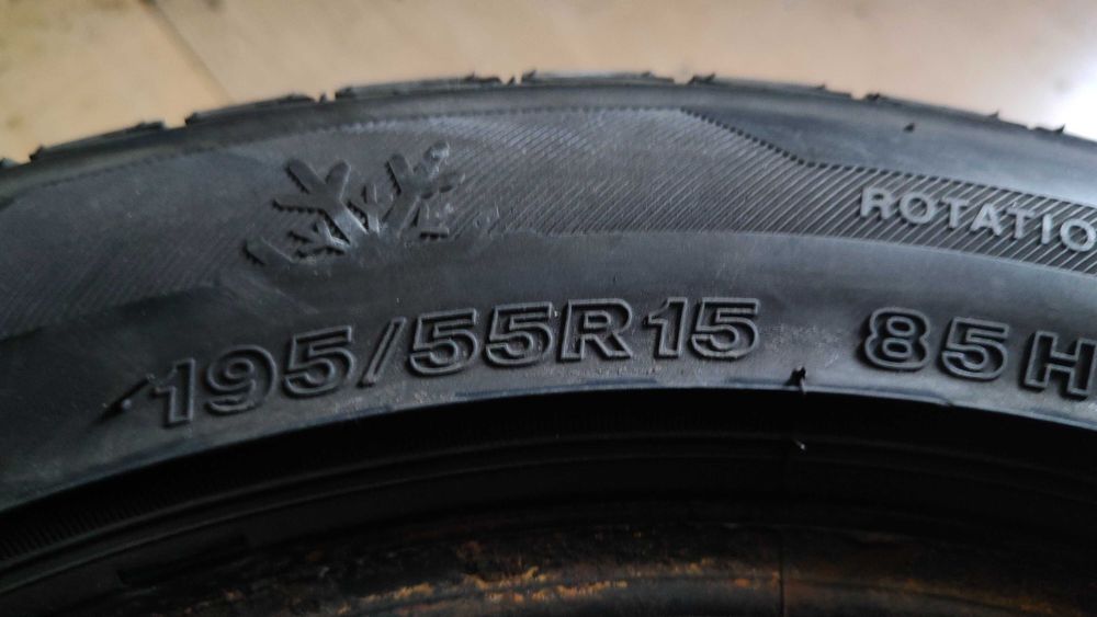 4x 195/55R15 Dayton DW510 Zima Używane FV Siedlce