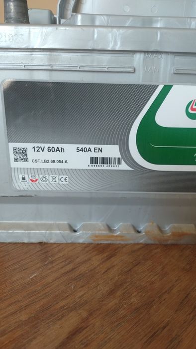 Akumulator Castrol 60Ah/540A