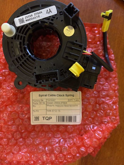 Шлейф керма 25554-3TS0A  Nissan Note 2013-2025