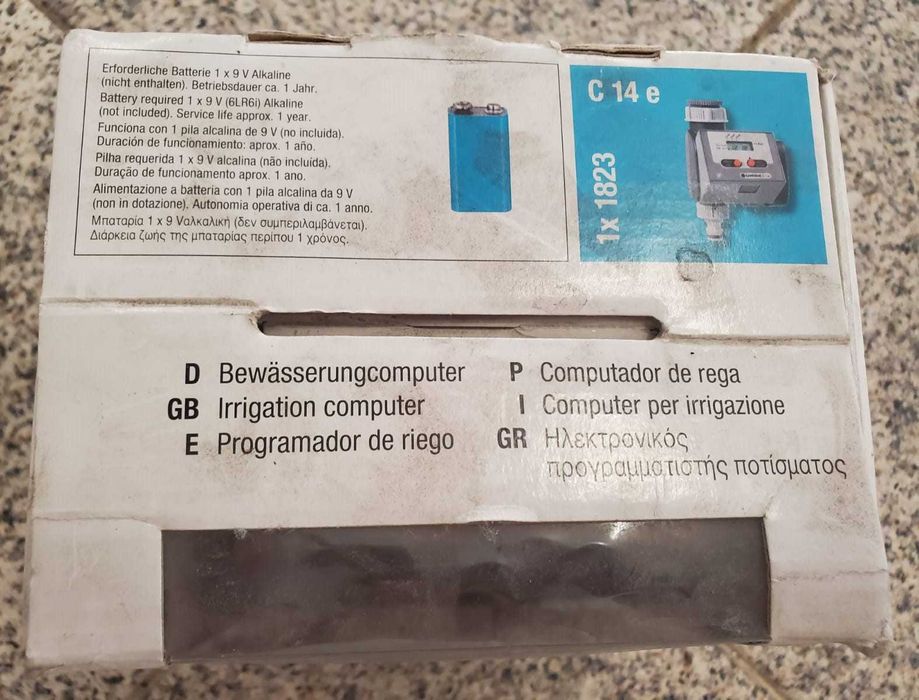 Programador de Rega GARDENA