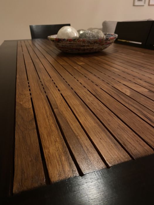 Mesa sala + 6 cadeiras