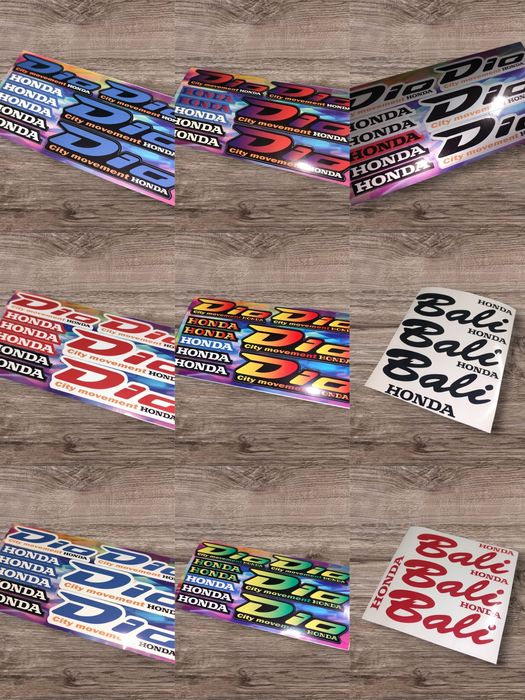 Наклейки на мотоцикл мопед скутер сузуки летс 2 Suzuki lets