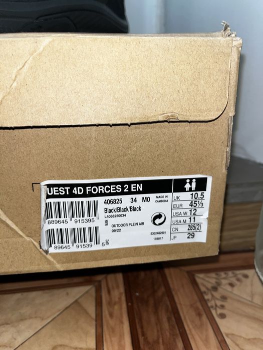 Черевики Salomon Quest 4D Forces 2 EN - Black