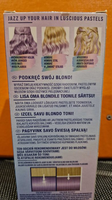 Farba do włosów Schwarzkopf LIVE Pretty Pastels L120 Lilac Crush