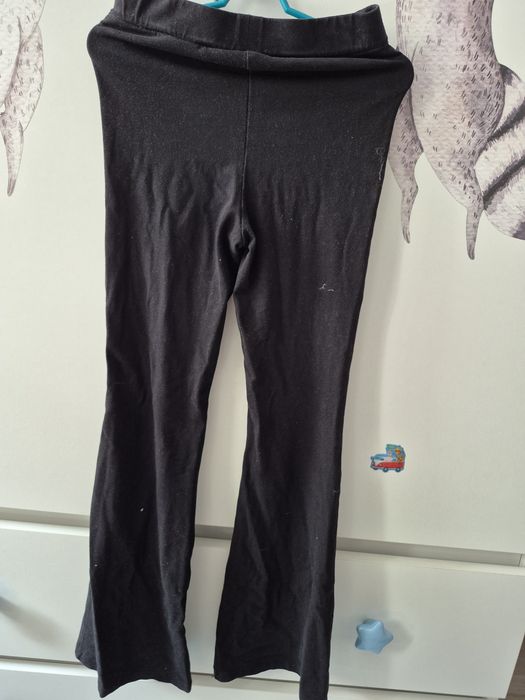 Spodnie dzwony marki H&M rozmiar 128