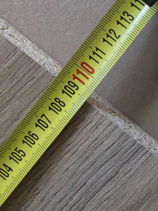 Półki 4szt 2,3mm 109x54,5cm