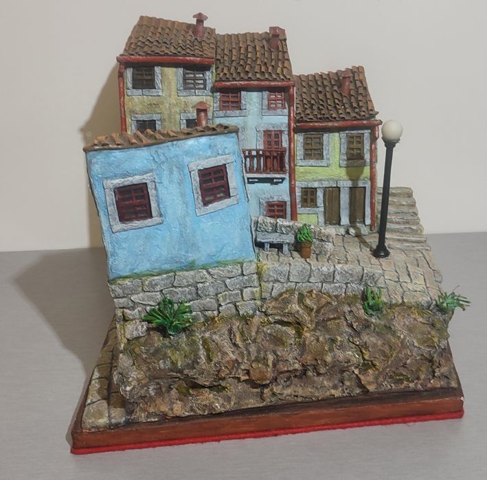 Maquete artística Zona Histórica Porto