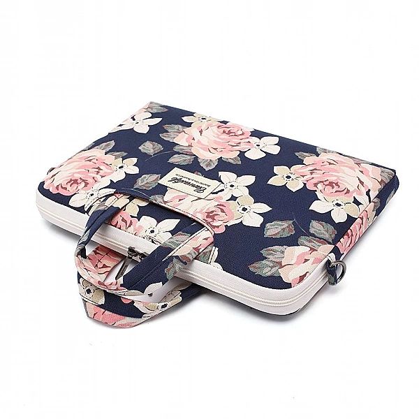 Canvaslife Briefcase Laptop 15-16 Navy Rose