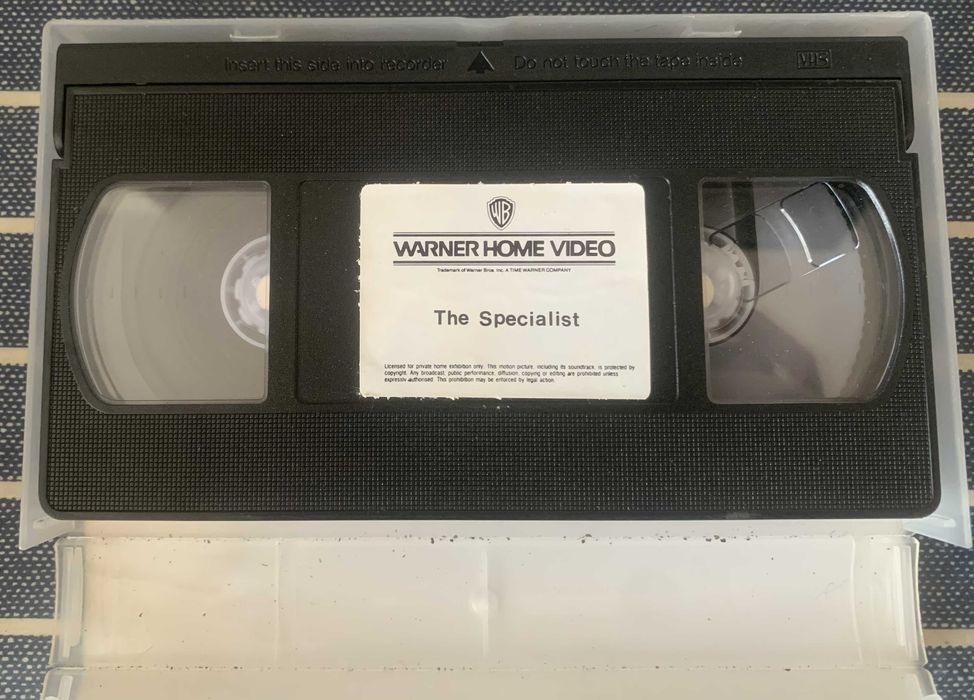 The Specialist Sylvester Stalone wydanie UK VHS
