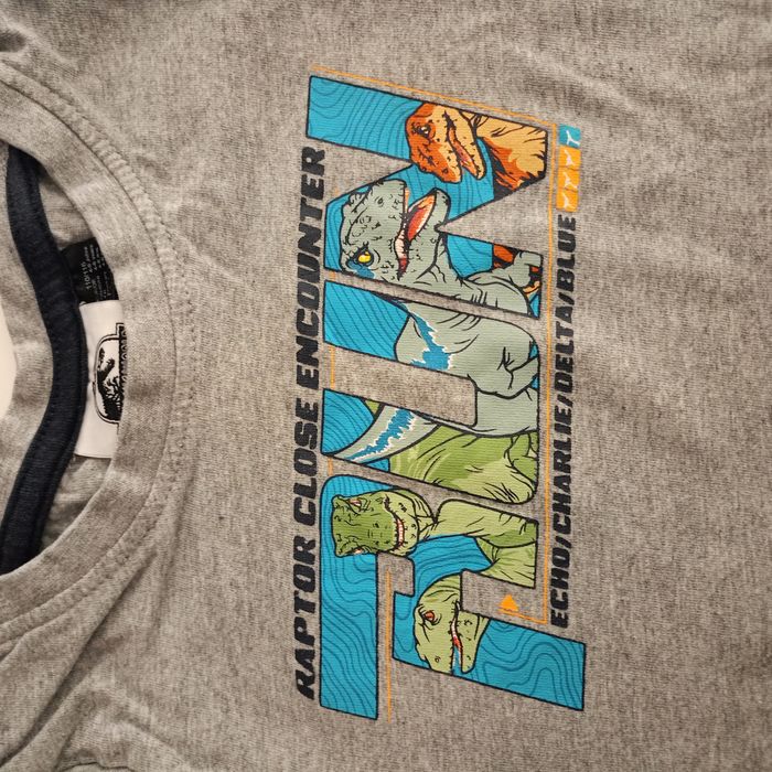 Dwie bawełniane koszulki Jurrasic World 110-116 cm Lupilu