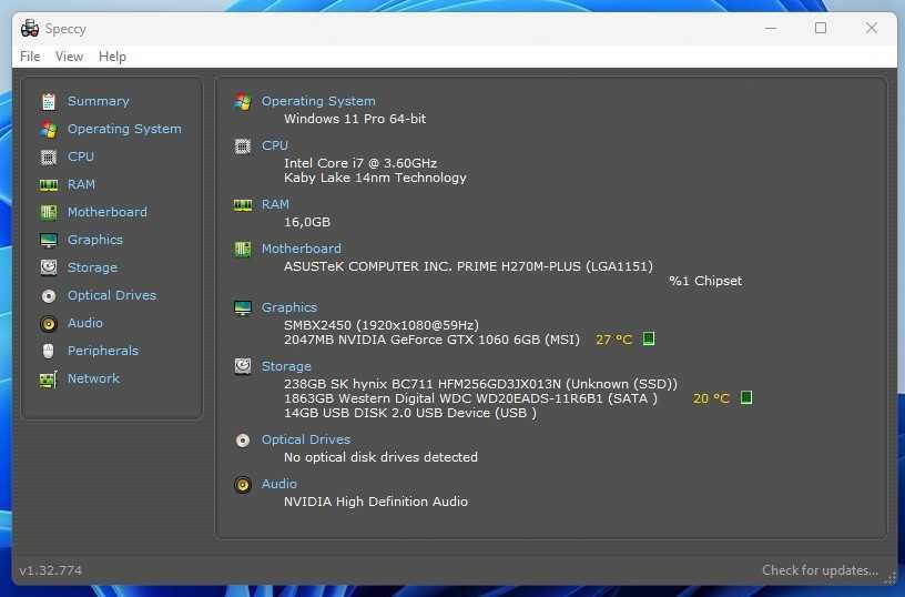 Torre Gaming i7 Fractal