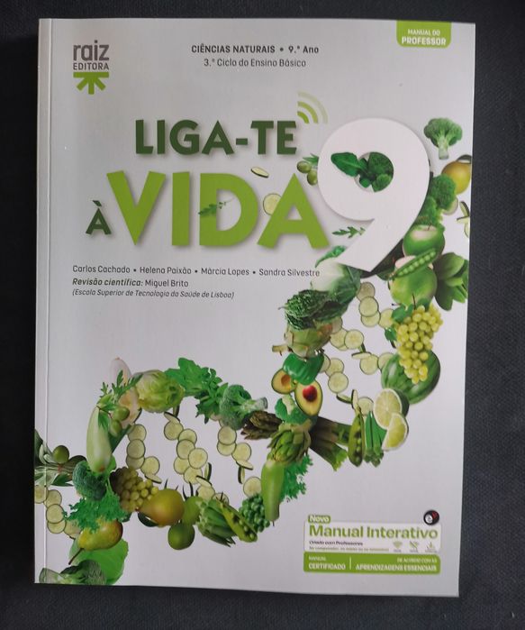 Manual novo + CA e outros Ciências naturais 9 ano"Liga te à vida"