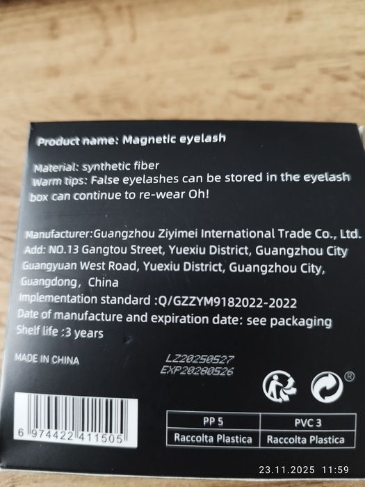 Magnetyczne rzęsy z aplikatorem , nowe