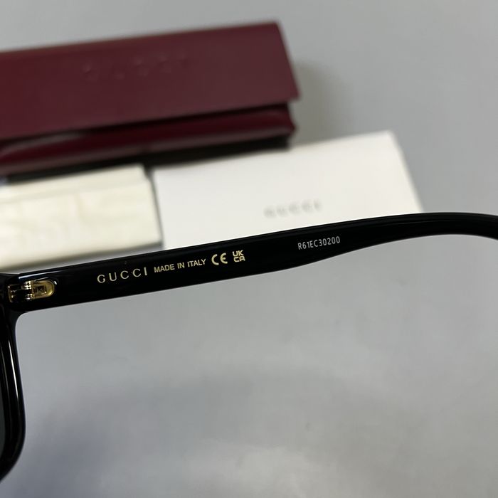 Gucci GG0746S Black оригинал очки солнцезащитные новые мужские окуляри (NEW) гуччи