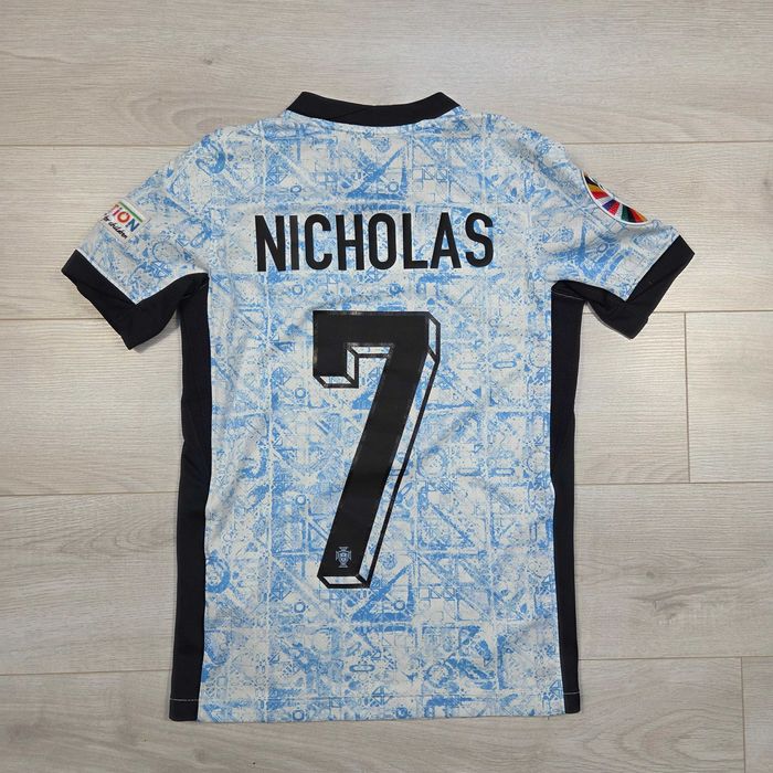 Nike Portugalia #7 Nicholas Euro 2024 Koszulka Piłkarska 128-137 cm