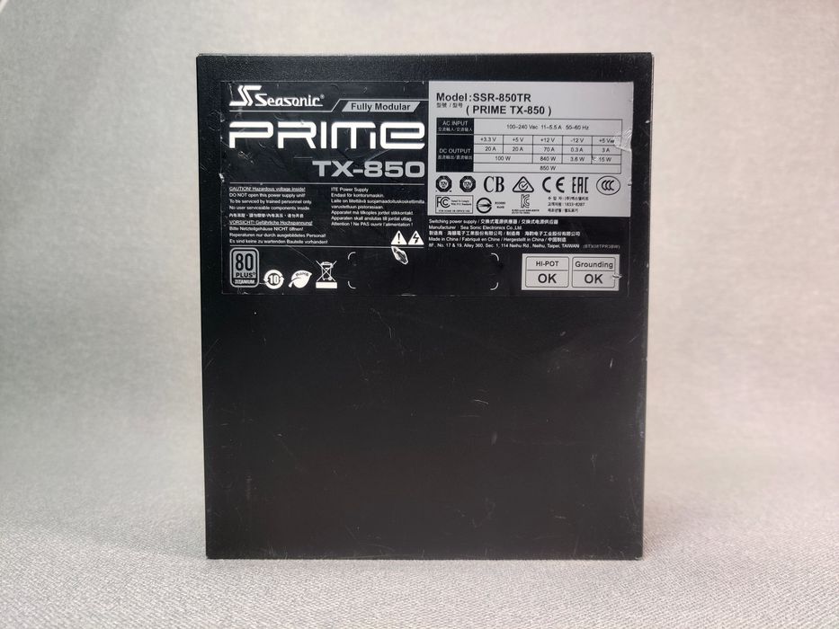 Seasonic Prime TX-850 Titanium (SSR-850TR)