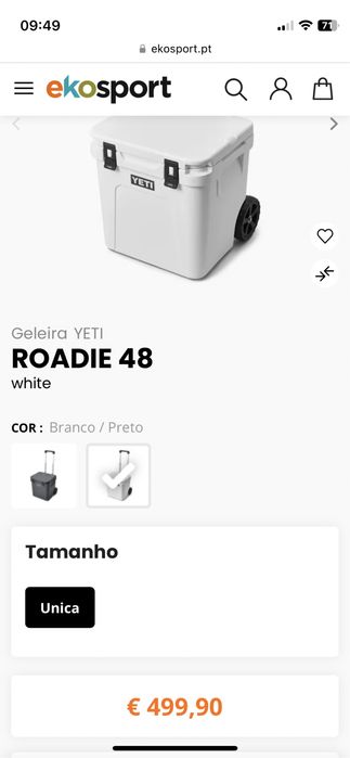 Geladeira Yeti 48lts nova OPORTUNIDADE