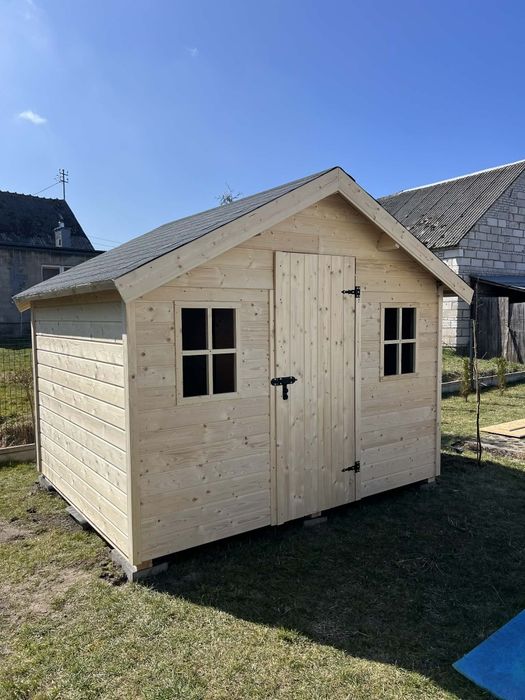 Domek drewniany 3x2.5 z podłogą