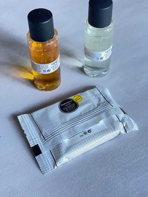 Artigos de higiene pessoal - kits de viagem de hotel