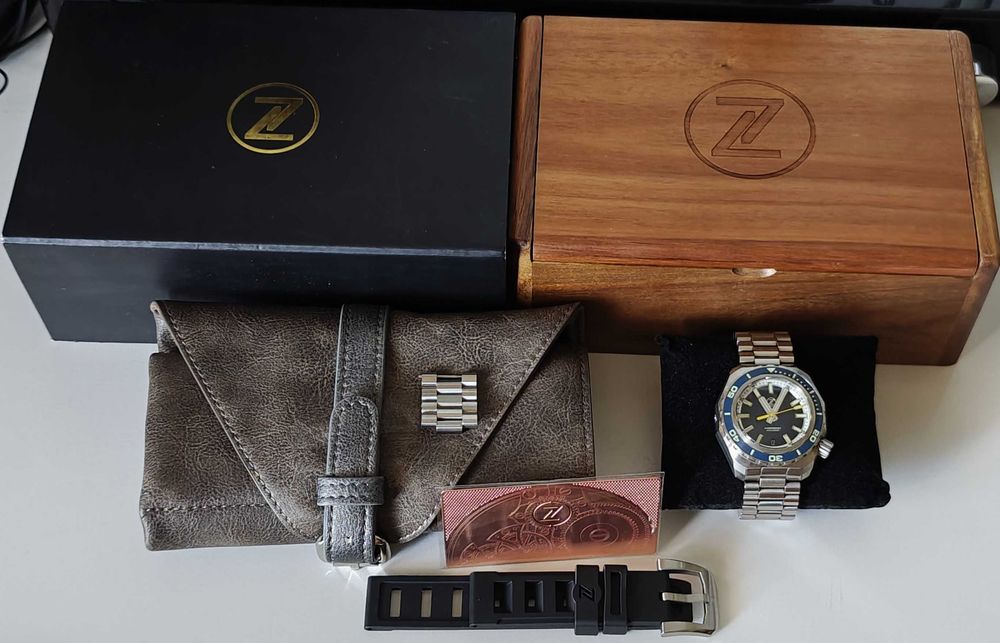 Zegarek Zelos Hammerhead2 1000m Diver Nurek Ball Oris Unikat Okazja