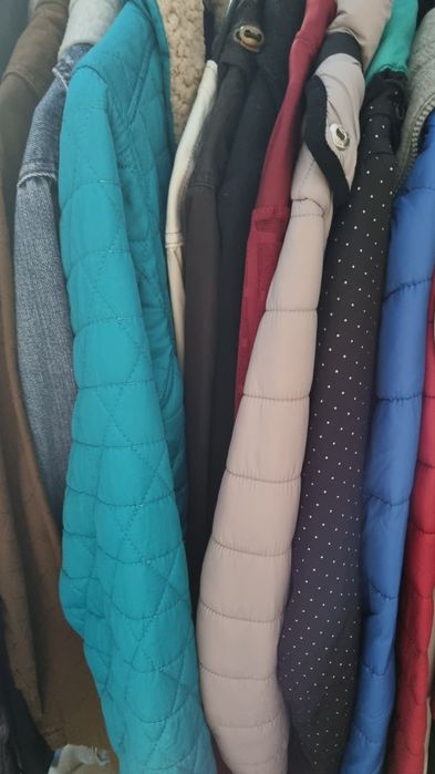 Kurtki damskie zestaw 10 sztuk mix rozmiarów