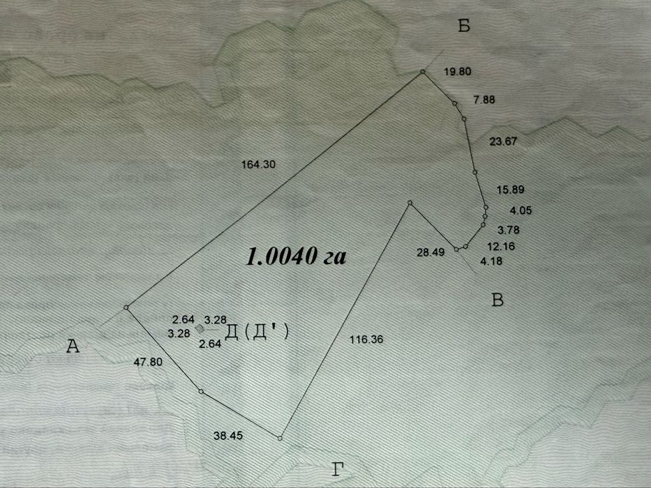 Супер фасадний  участок 1 га на проїзжій частині від Власника!