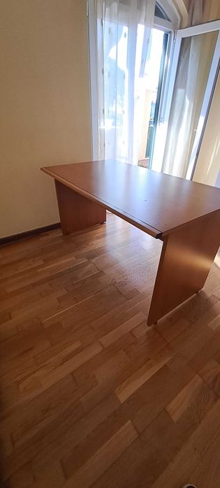 Secretária de Escritório Grande 150x80cm + Bloco de 3 Gavetas (Urgente)