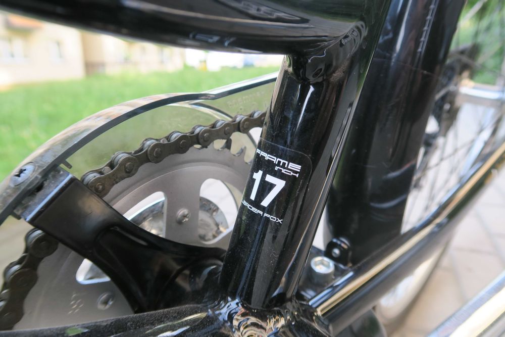 Rower Leader Fox mały przebieg fotelik gratis!