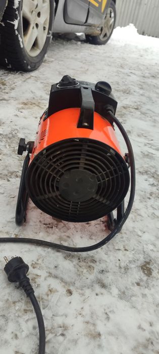 Vitals EH-35 (3 кВт). Тепловентилятор електричний, обігрів площі до 30