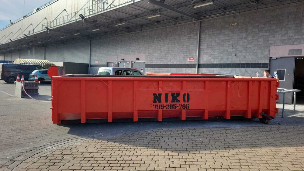 NIKO Wywóz Odpadów Gruzu Kontenery Big Bag Skwierzyna od 1,5m3 do 36m3