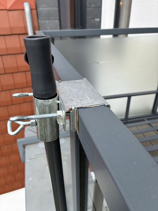 Uchwyt balustradowy na parasol