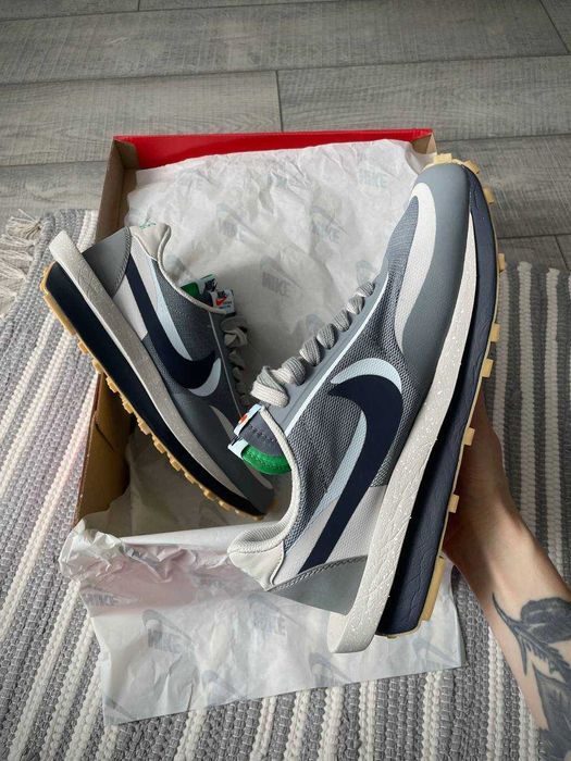 Кросівки Nike LD Waffle Sacai Double Grey premium