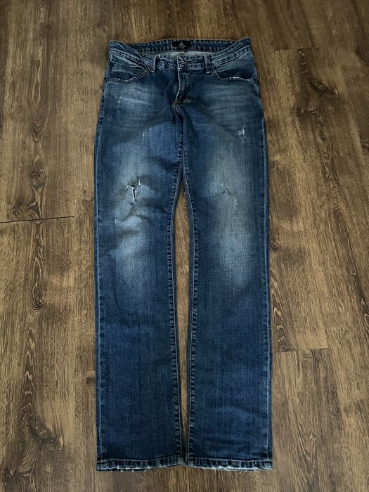 Calvin klein slim fit drill drip maison margiela