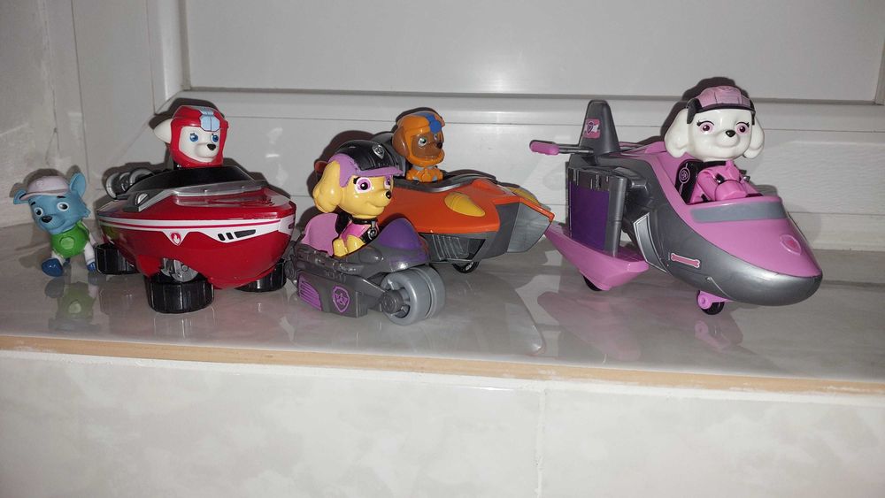 Щенячий патруль с машинками трансформерами