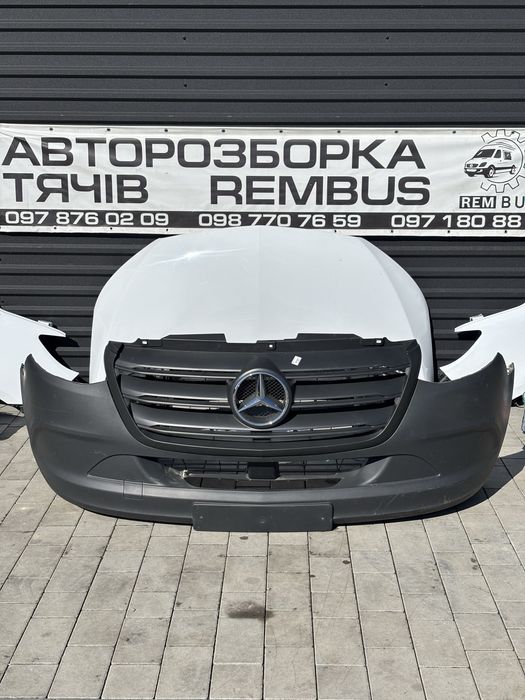 Комплектний передок, морда Mercedes-Benz Sprinter W907 W910 спринтер