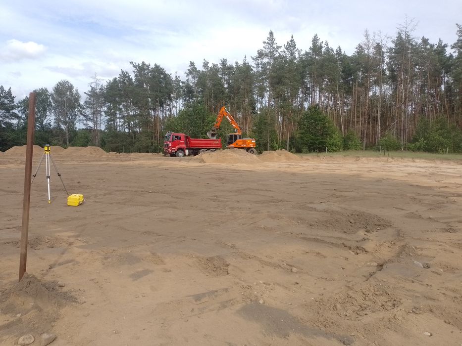 Ziemia ,Wymiany gruntów piach kruszywa wykopy