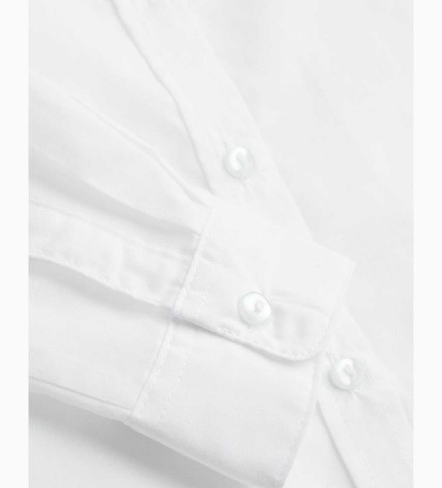 Біла шкільна сорочка для дівчинки від h&m ріст від 122 до 158 см