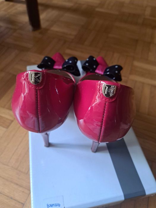 Różowe szpilki marki Kulig