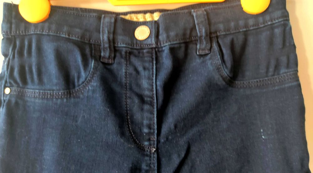 leginsy ala jeansy granatowe Next r.140 10 lat