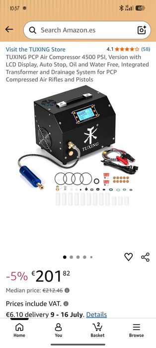 Compressor novo e com todas as peças