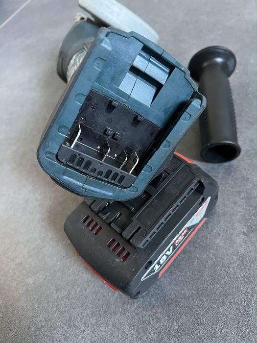 Акум. Болгарка Bosch GWS 18-125 V-Li +АКБ 5.0Ah