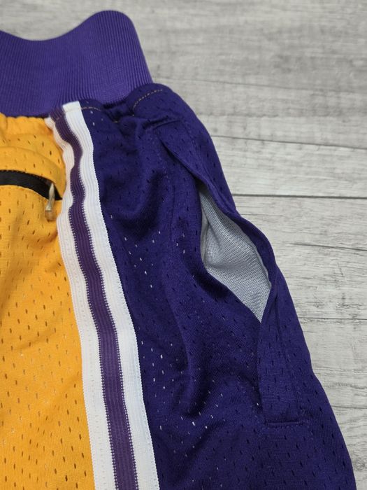 Spodenki szorty koszykarskie LA Lakers Just Don  M